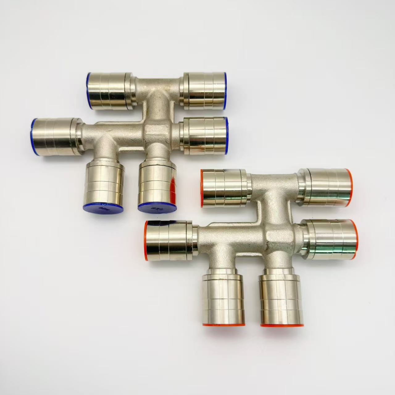 Slide-Press Bridge Six Way Fitting